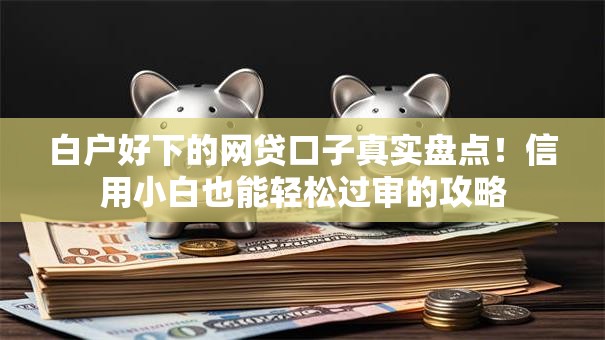 白户好下的网贷口子真实盘点！信用小白也能轻松过审的攻略