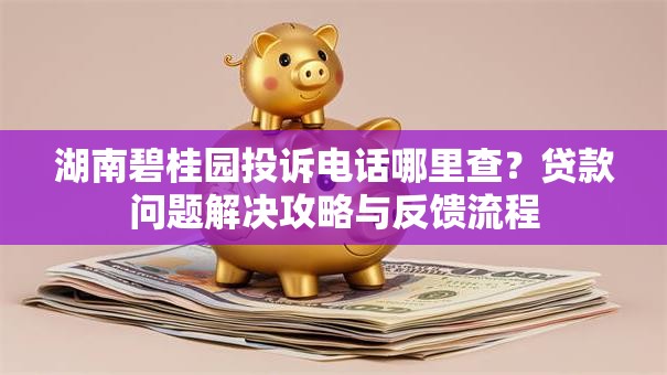 湖南碧桂园投诉电话哪里查?贷款问题解决攻略与反馈流程 湖南碧桂园投诉电话哪里查?贷款问题解决攻略与反馈流程