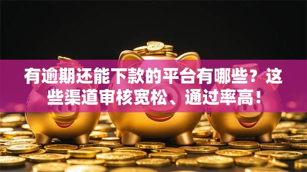 有逾期还能下款的平台有哪些?这些渠道审核宽松、通过率高! 有逾期还能下款的平台有哪些?这些渠道审核宽松、通过率高!