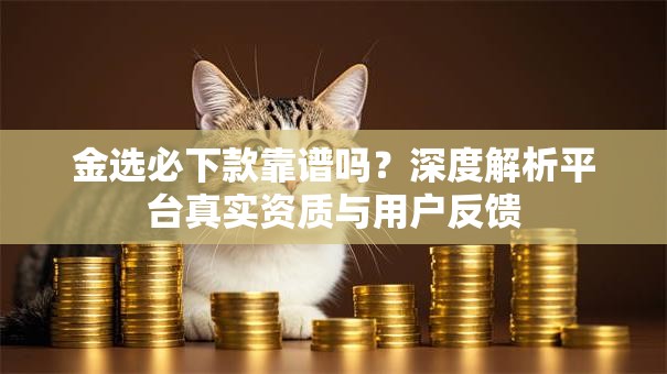 金选必下款靠谱吗?深度解析平台真实资质与用户反馈 金选必下款靠谱吗?深度解析平台真实资质与用户反馈