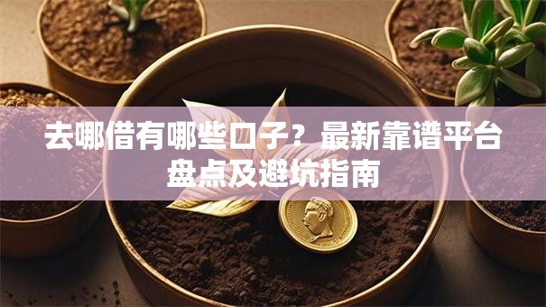 去哪借有哪些口子？最新靠谱平台盘点及避坑指南