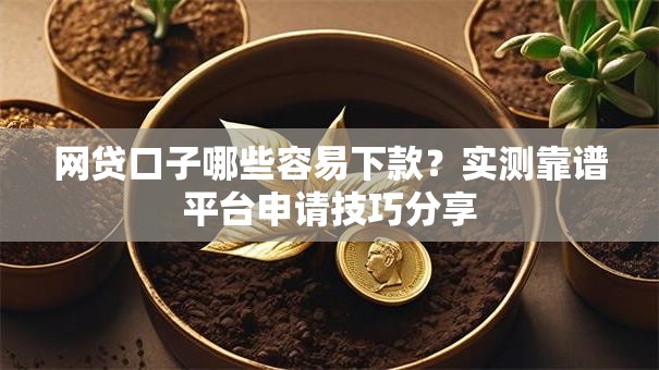 网贷口子哪些容易下款？实测靠谱平台申请技巧分享
