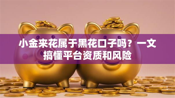小金来花属于黑花口子吗?一文搞懂平台资质和风险 小金来花属于黑花口子吗?一文搞懂平台资质和风险