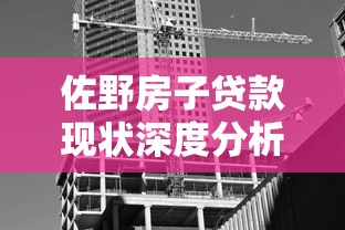 佐野房子贷款现状深度分析:还能入手吗?现在划算不划算? 佐野房子贷款现状深度分析:还能入手吗?现在划算不划算?