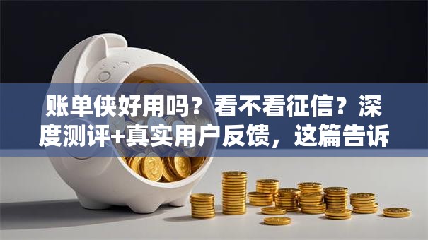 账单侠好用吗？看不看征信？深度测评+真实用户反馈，这篇告诉你答案！