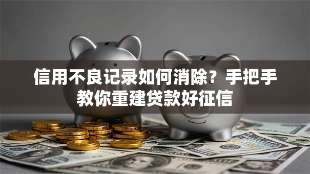 信用不良记录如何消除?手把手教你重建贷款好征信 信用不良记录如何消除?手把手教你重建贷款好征信