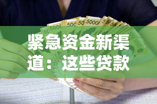紧急资金新渠道：这些贷款方案你可能还不知道！