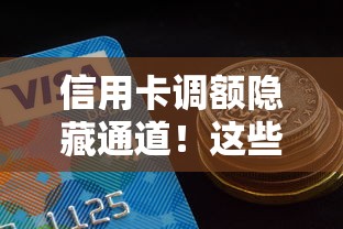 信用卡调额隐藏通道!这些银行不查征信也能提升额度 信用卡调额隐藏通道!这些银行不查征信也能提升额度