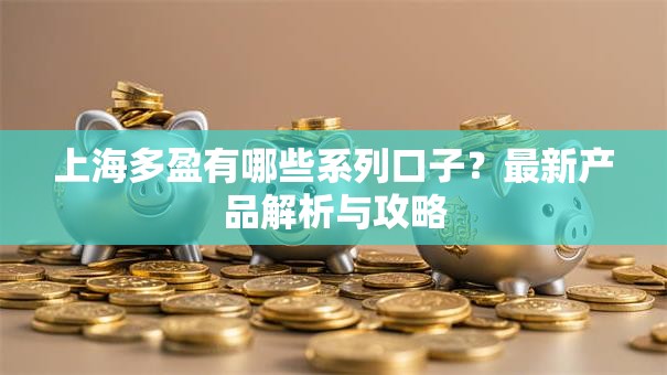 上海多盈有哪些系列口子？最新产品解析与攻略