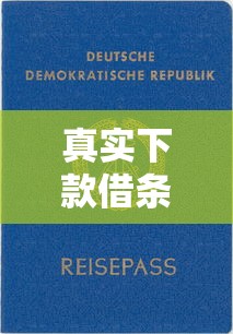 真实下款借条口子有哪些?这几个靠谱平台审核快、门槛低! 真实下款借条口子有哪些?这几个靠谱平台审核快、门槛低!