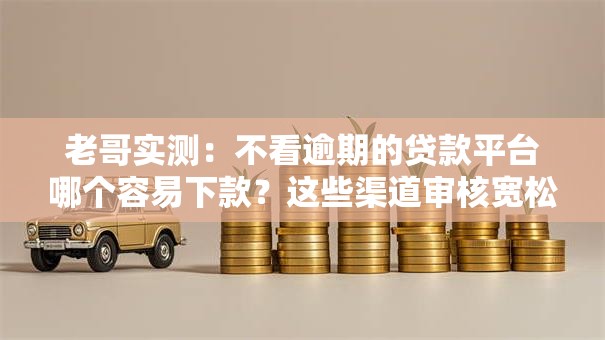老哥实测：不看逾期的贷款平台哪个容易下款？这些渠道审核宽松、门槛低！