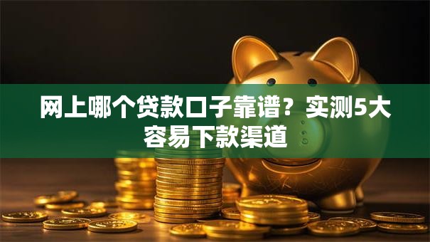 网上哪个贷款口子靠谱?实测5大容易下款渠道 网上哪个贷款口子靠谱?实测5大容易下款渠道