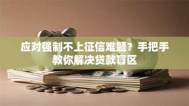 应对强制不上征信难题？手把手教你解决贷款盲区