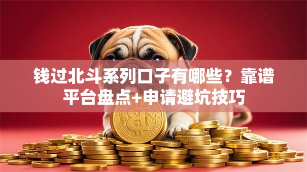 钱过北斗系列口子有哪些？靠谱平台盘点+申请避坑技巧