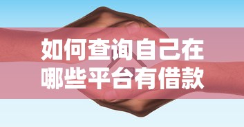 如何查询自己在哪些平台有借款额度？详细步骤与避坑指南
