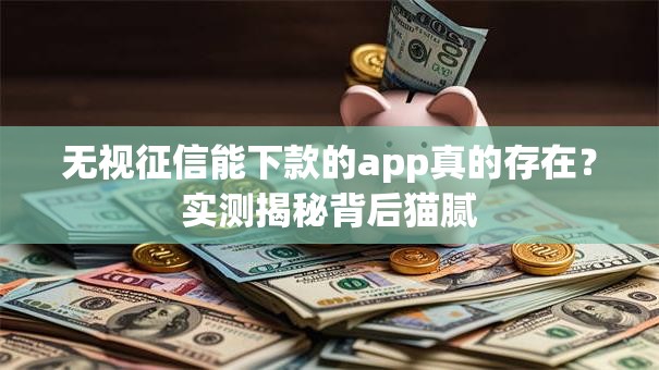 无视征信能下款的app真的存在?实测揭秘背后猫腻 无视征信能下款的app真的存在?实测揭秘背后猫腻