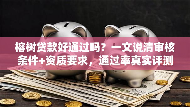 榕树贷款好通过吗?一文说清审核条件+资质要求,通过率真实评测 榕树贷款好通过吗?一文说清审核条件+资质要求,通过率真实评测