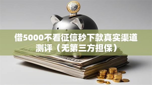 借5000不看征信秒下款真实渠道测评(无第三方担保) 借5000不看征信秒下款真实渠道测评(无第三方担保)