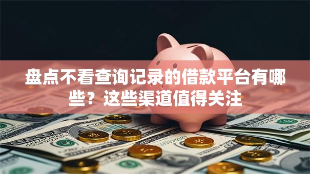 盘点不看查询记录的借款平台有哪些?这些渠道值得关注 盘点不看查询记录的借款平台有哪些?这些渠道值得关注