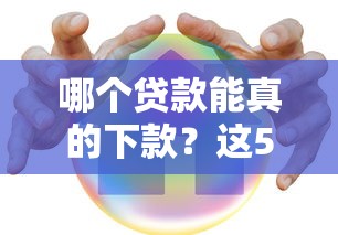 哪个贷款能真的下款?这5类平台实测有效 哪个贷款能真的下款?这5类平台实测有效
