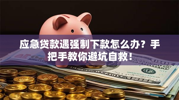 应急贷款遇强制下款怎么办?手把手教你避坑自救! 应急贷款遇强制下款怎么办?手把手教你避坑自救!