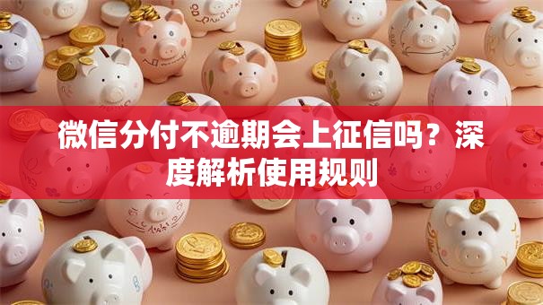 微信分付不逾期会上征信吗?深度解析使用规则 微信分付不逾期会上征信吗?深度解析使用规则
