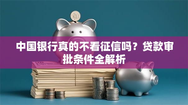 中国银行真的不看征信吗？贷款审批条件全解析