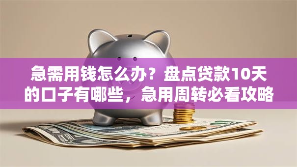 急需用钱怎么办?盘点贷款10天的口子有哪些,急用周转必看攻略! 急需用钱怎么办?盘点贷款10天的口子有哪些,急用周转必看攻略!