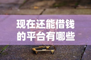 现在还能借钱的平台有哪些？这五类靠谱渠道别错过！