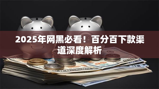 2025年网黑必看!百分百下款渠道深度解析 2025年网黑必看!百分百下款渠道深度解析