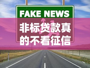 非标贷款真的不看征信吗?揭秘避坑关键点 非标贷款真的不看征信吗?揭秘避坑关键点