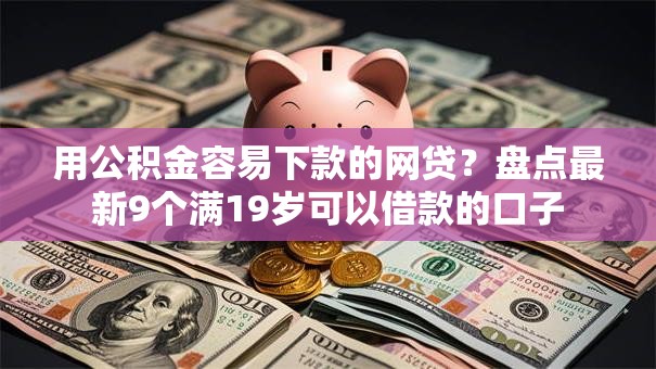 用公积金容易下款的网贷？盘点最新9个满19岁可以借款的口子