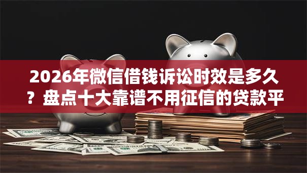 2026年微信借钱诉讼时效是多久？盘点十大靠谱不用征信的贷款平台
