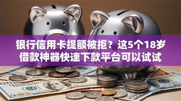银行信用卡提额被拒？这5个18岁借款神器快速下款平台可以试试