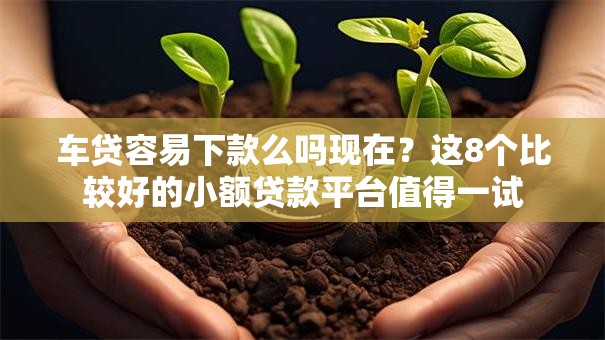 车贷容易下款么吗现在？这8个比较好的小额贷款平台值得一试