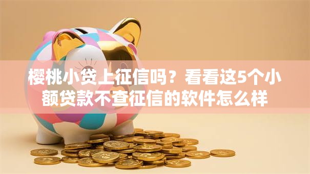 樱桃小贷上征信吗？看看这5个小额贷款不查征信的软件怎么样