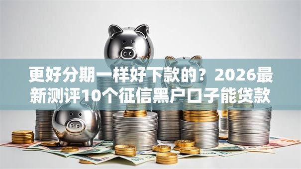 更好分期一样好下款的？2026最新测评10个征信黑户口子能贷款
