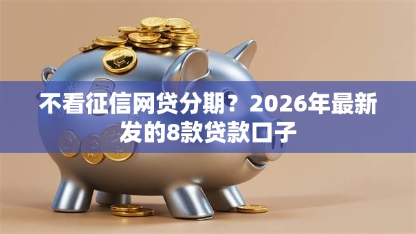 不看征信网贷分期？2026年最新发的8款贷款口子