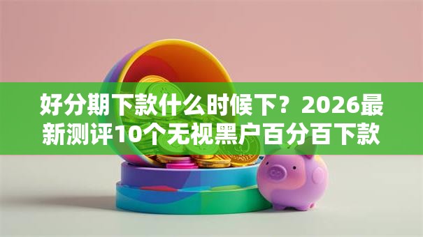好分期下款什么时候下？2026最新测评10个无视黑户百分百下款平台