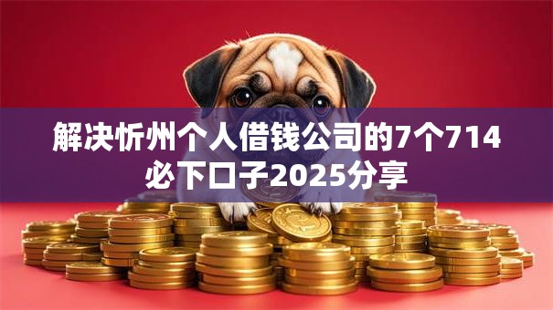 解决忻州个人借钱公司的7个714必下口子2025分享