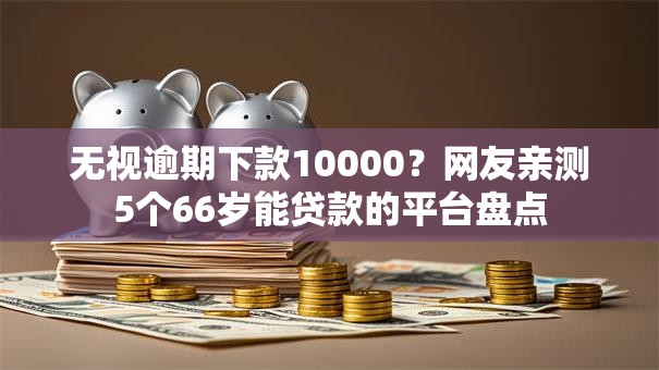 无视逾期下款10000？网友亲测5个66岁能贷款的平台盘点