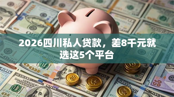 2026四川私人贷款，差8千元就选这5个平台