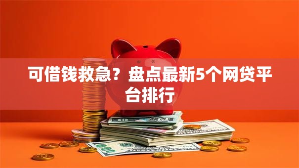 可借钱救急？盘点最新5个网贷平台排行