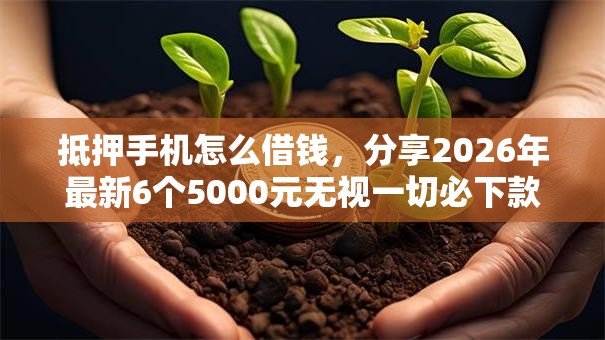 抵押手机怎么借钱，分享2026年最新6个5000元无视一切必下款的口子