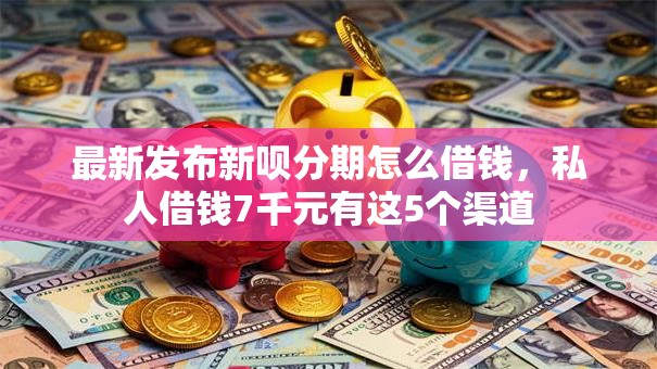 最新发布新呗分期怎么借钱，私人借钱7千元有这5个渠道