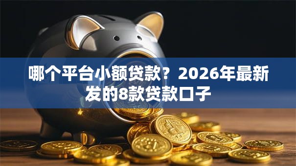 哪个平台小额贷款？2026年最新发的8款贷款口子