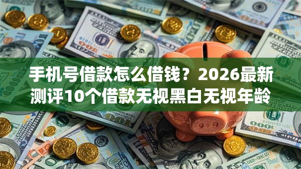 手机号借款怎么借钱？2026最新测评10个借款无视黑白无视年龄100%秒过app