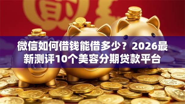 微信如何借钱能借多少?2026最新测评10个美容分期贷款平台 微信如何借钱能借多少?2026最新测评10个美容分期贷款平台