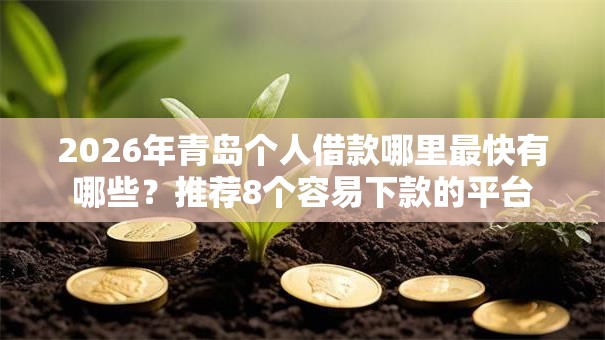 2026年青岛个人借款哪里最快有哪些？推荐8个容易下款的平台