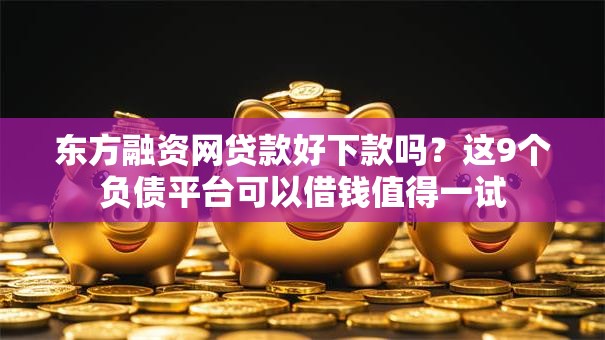 东方融资网贷款好下款吗?这9个负债平台可以借钱值得一试 东方融资网贷款好下款吗?这9个负债平台可以借钱值得一试